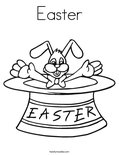 Easter Coloring Page