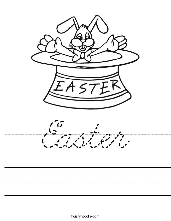 Easter Worksheet