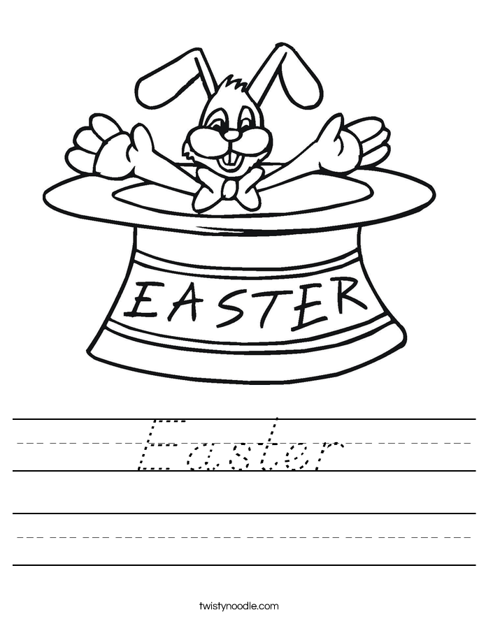 Easter Worksheet