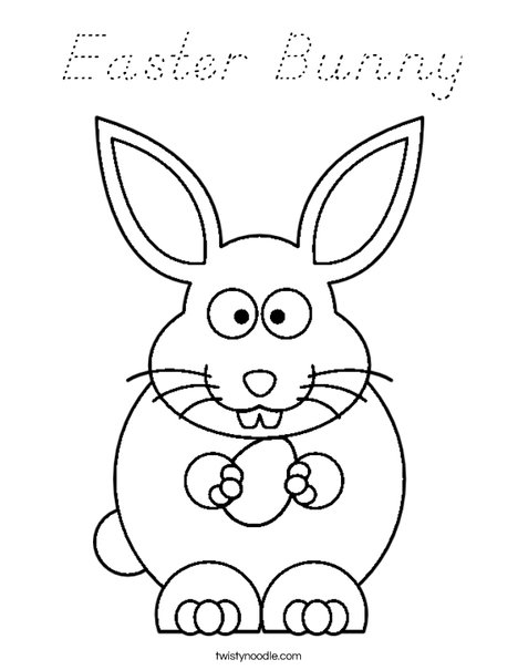 Hop this way Coloring Page