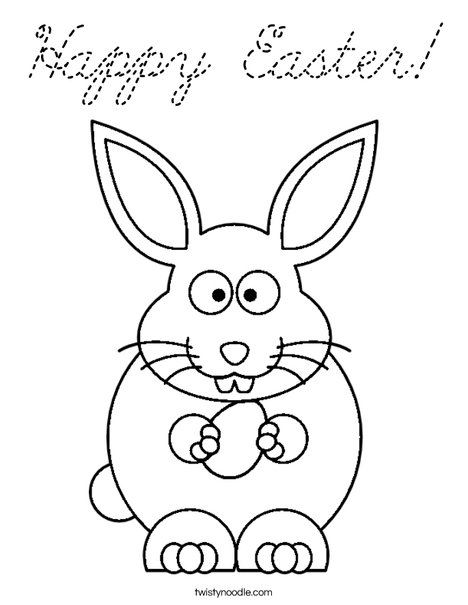 Hop this way Coloring Page