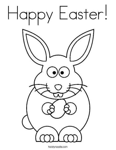 Hop this way Coloring Page