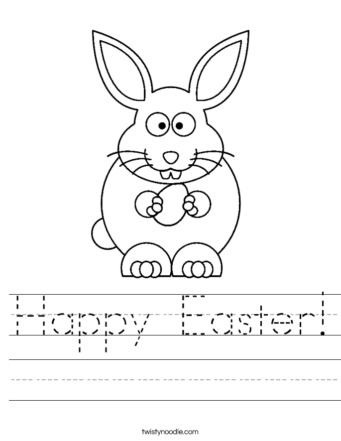 Happy Easter! Worksheet