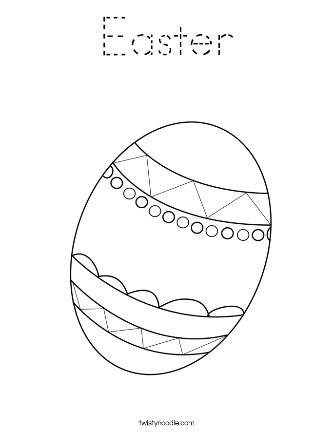 Easter Coloring Page