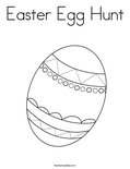 Easter Egg Hunt Coloring Page
