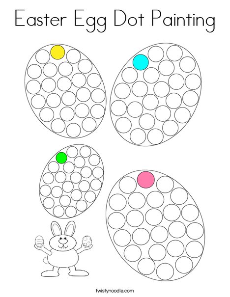 Easter Egg Dot Painting Coloring Page Twisty Noodle easter-egg-dot-painting-coloring-page-twisty-noodle