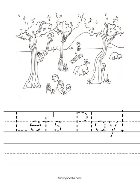 Easter Egg Hunt Worksheet