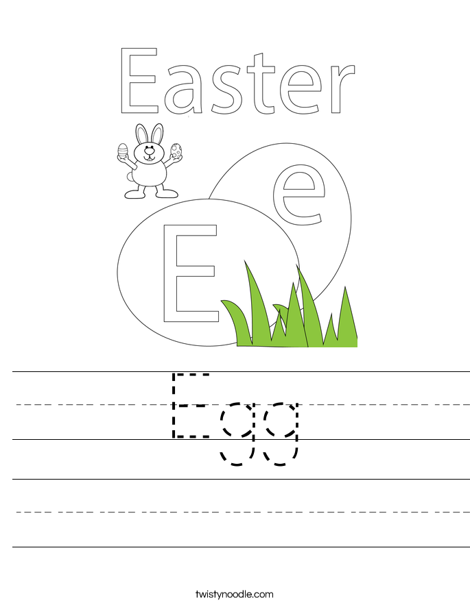 Egg Worksheet