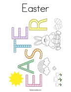 Easter Coloring Page