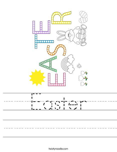 Easter Worksheet