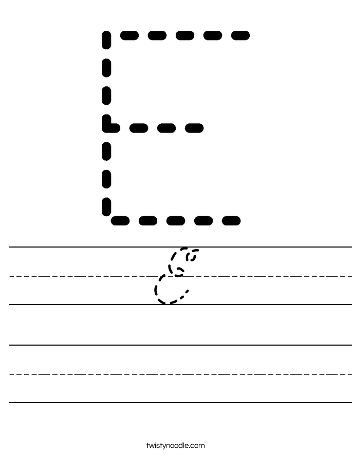 E Worksheet