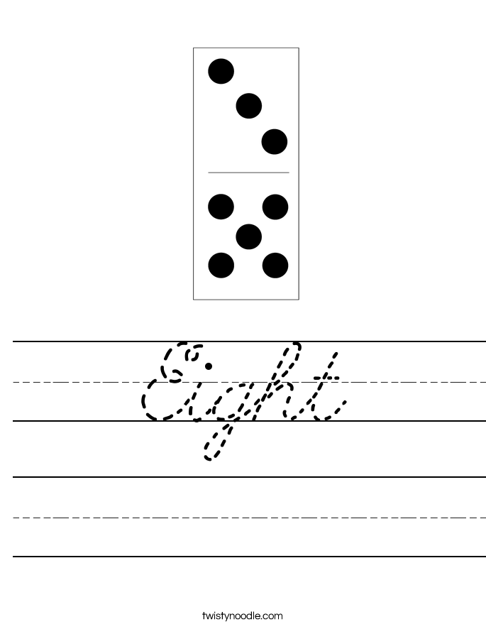 Eight Worksheet