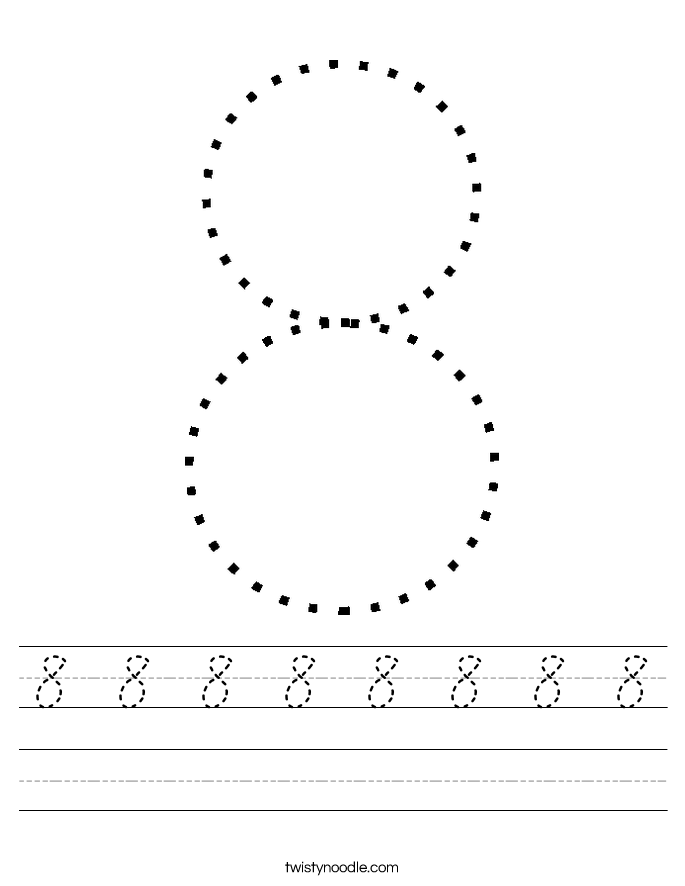 8 8 8 8 8 8 8 8 Worksheet