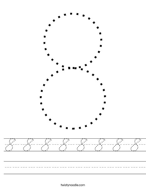 Eight Worksheet