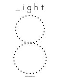 _ i g h t Coloring Page