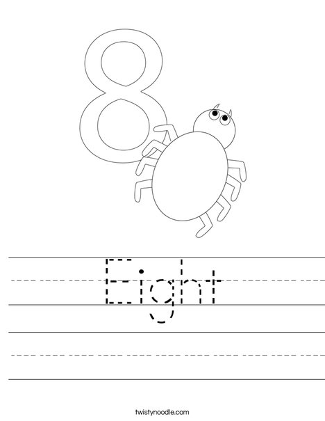 Elephant Eight Worksheet