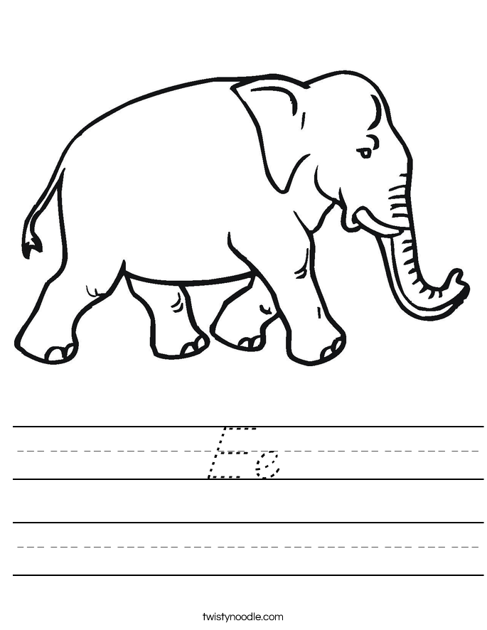 Ee Worksheet