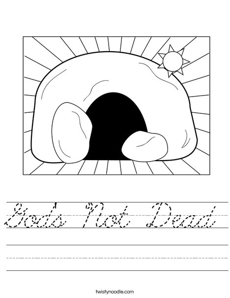 Empty Tomb Worksheet