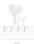 F F F F  Worksheet