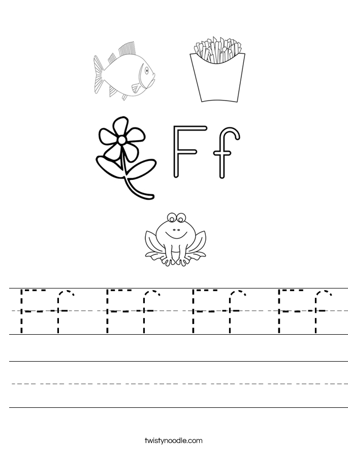 Ff Ff Ff Ff Worksheet