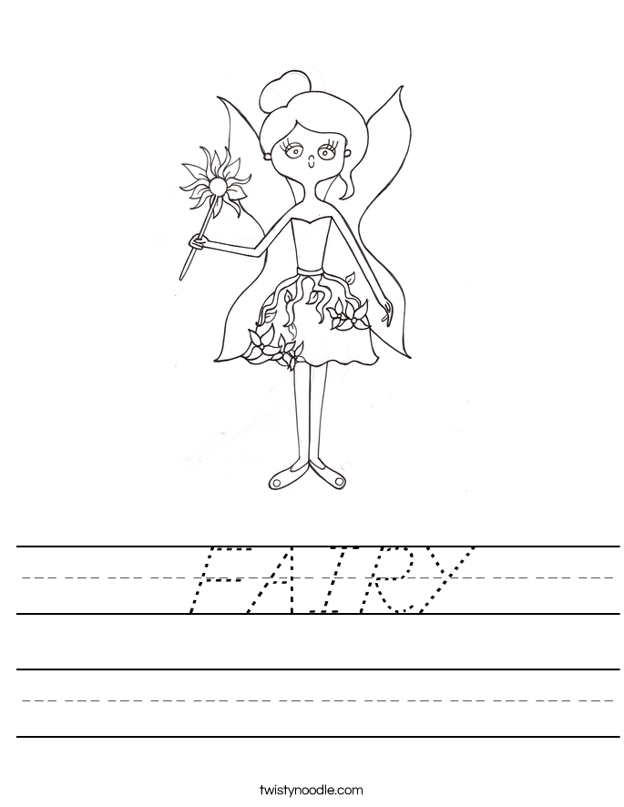  FAIRY Worksheet