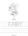  FAIRY Worksheet