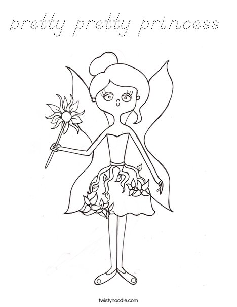 Fairy by Melissa Coloring Page