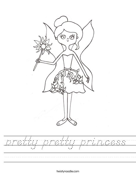 Fairy by Melissa Worksheet