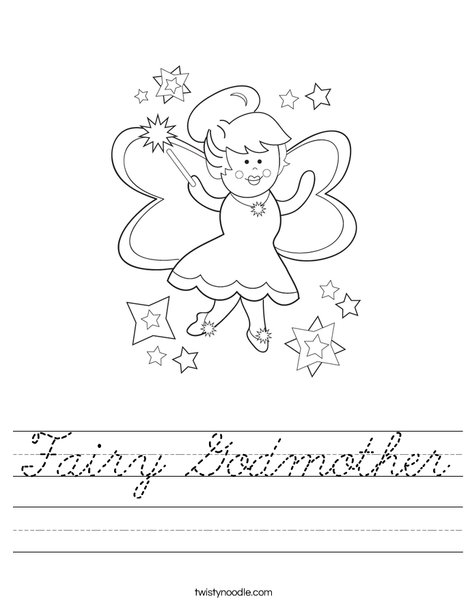 Fairy Worksheet