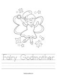 Fairy Godmother Worksheet