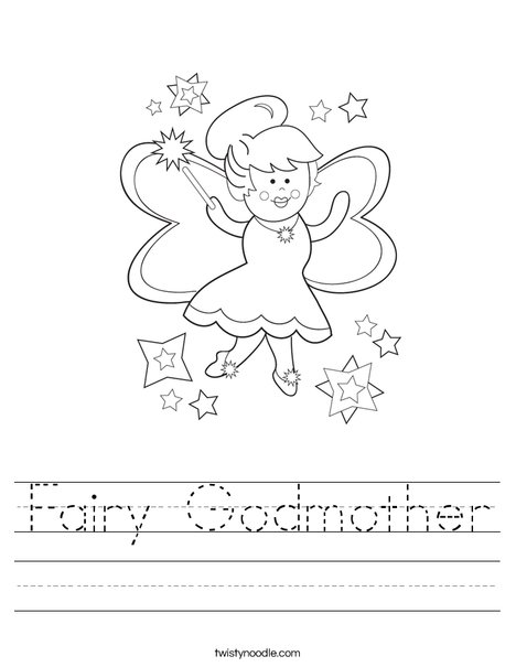 Fairy Worksheet