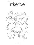 TinkerbellColoring Page