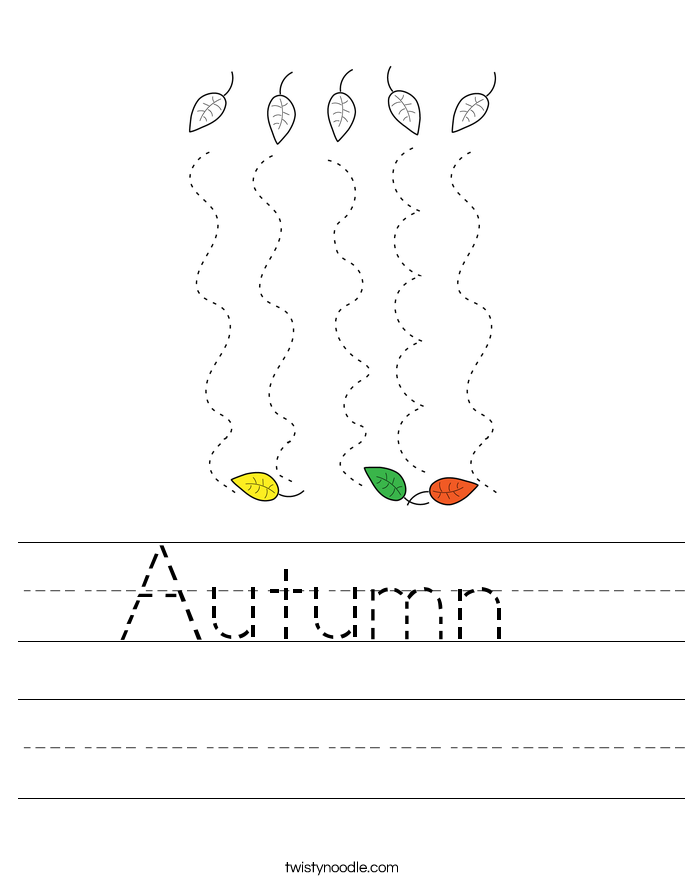 Autumn  Worksheet