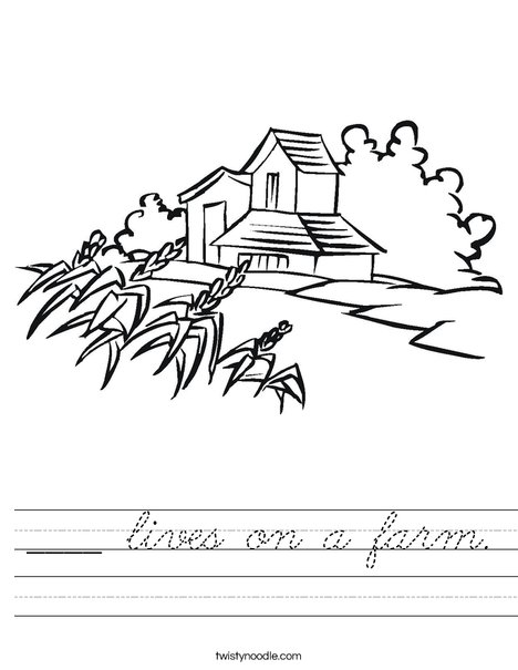 Farm Worksheet