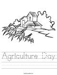 Agriculture Day Worksheet
