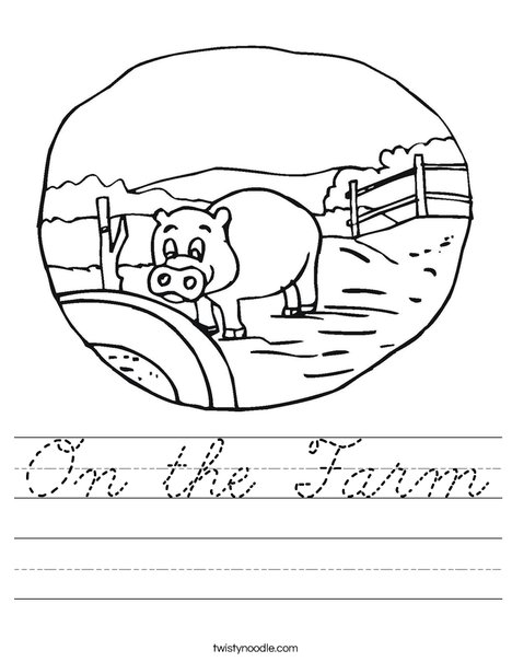 Farm 1 Worksheet