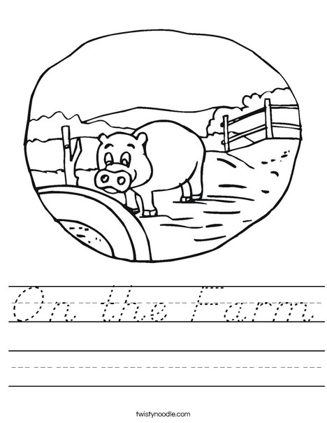 Farm 1 Worksheet