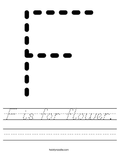 Ff Worksheet