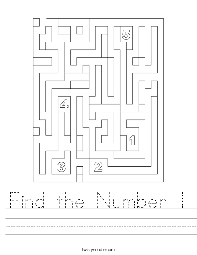 find-the-number-1-worksheet-twisty-noodle