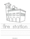 fire station Worksheet