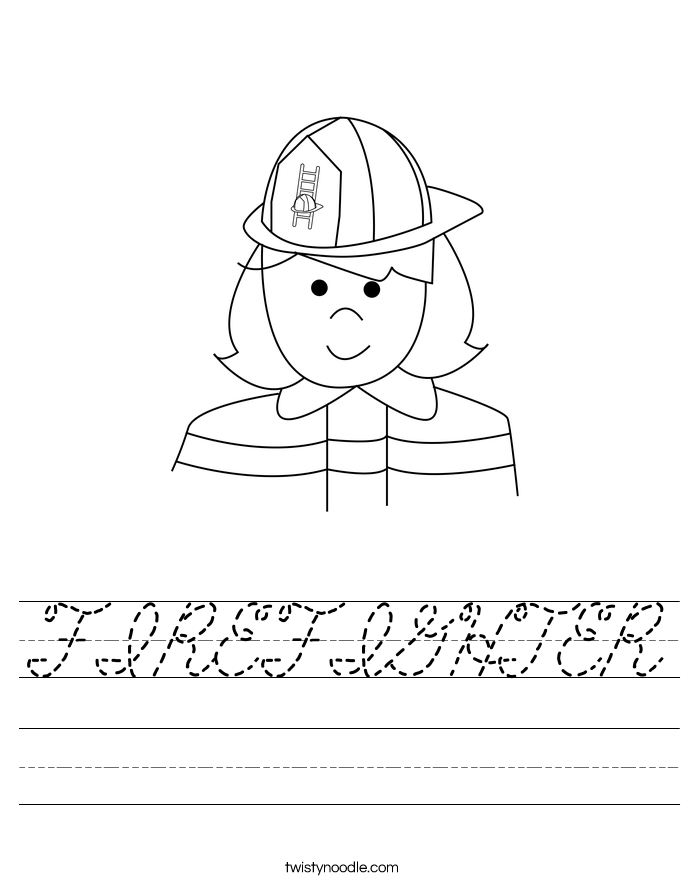 FIREFIGHTER Worksheet