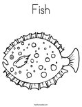 Fish Coloring Page
