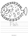 Fish Worksheet