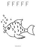 F F F F F Coloring Page