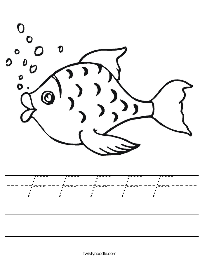 F F F F F Worksheet