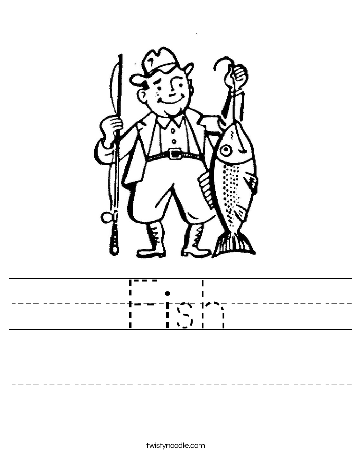 Fish Worksheet