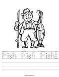 Fish Fish Fish! Worksheet
