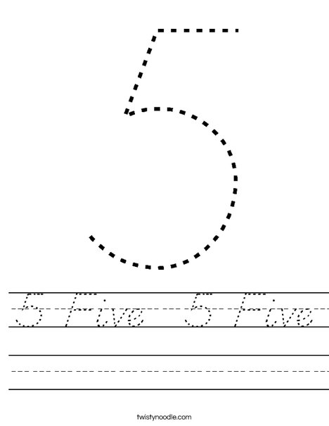 Five Worksheet