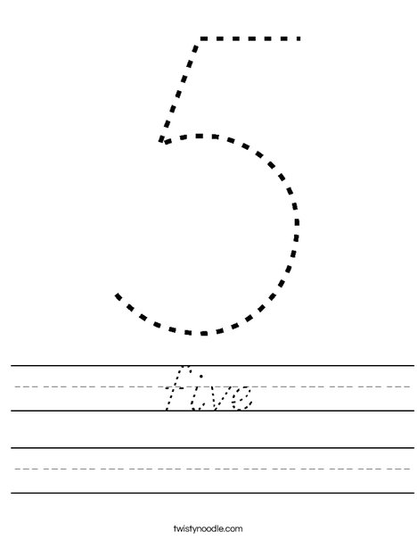 Five Worksheet