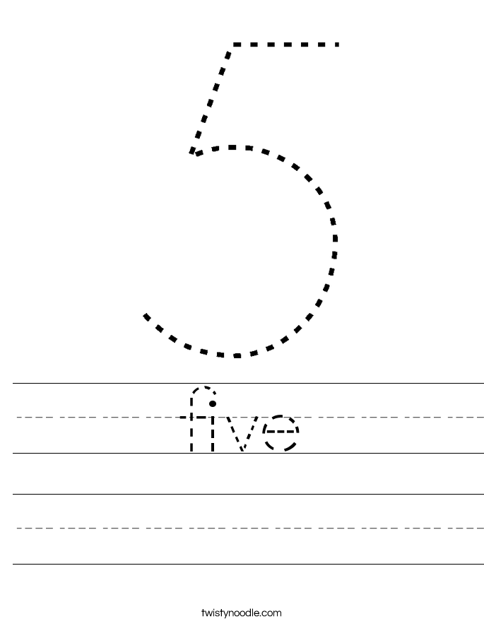 five Worksheet